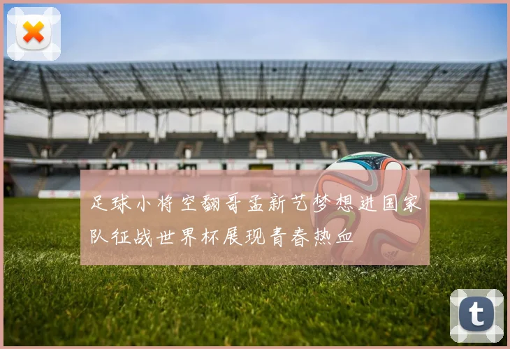 足球小将空翻哥孟新艺梦想进国家队征战世界杯展现青春热血